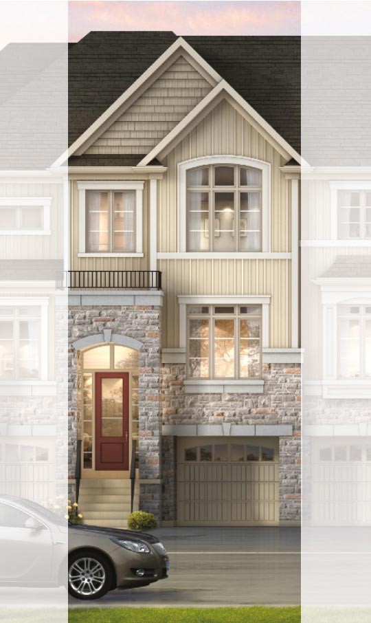 , TRADITIONAL TOWNHOMES, Elevation B